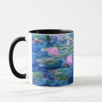 Monet Pink Water Lilies
