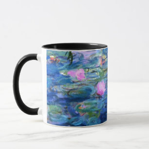 Monet Pink Water Lilies Tasse