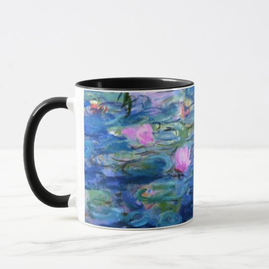 Monet Pink Water Lilies Tasse (Links)