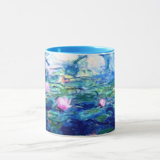 Monet Pink Water Lilies  Tasse (Zentrum)