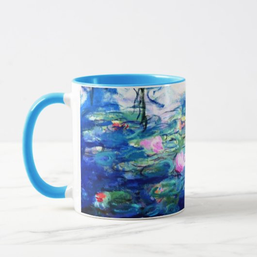 Monet Pink Water Lilies Tasse (Links)