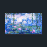 Monet Pink Water Lilies  Visitenkarte<br><div class="desc">Eine Monet-Rosa-Wasserkarte ist eine Standard-Visitenkarte mit schönen rosa Seerosen,  die in einem ruhigen,  blauen Teich mit Lilienpolstern schwimmen. Ein großartiges Monet-Geschenk für die Liebhaber von Impressionismus und französischer Kunst.</div>
