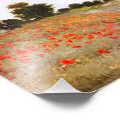 Monet Poppies Fotodruck (Ecke)