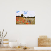 Monet Poppies Poster (Küche)