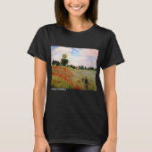 Monet Poppies T-Shirt (Vorderseite)