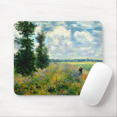 Monet - Poppy Field, Argenteuil Mousepad (Mit Mouse)