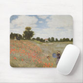 Monet Poppy Field Mousepad (Mit Mouse)