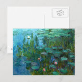 Monet Postkarten (Vorne/Hinten)