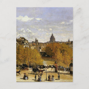 Monet - Quai du Louvre, Postkarte