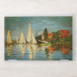 Monet - Regatta in Argenteuil, Impressionismus HP Laptop-Aufkleber<br><div class="desc">Regatta in Argenteuil,  Vintages Kunstwerk des französischen Impressionisten Claude Monet</div>