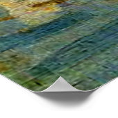 Monet, Regattas in Argenteuil Poster (Ecke)