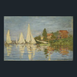Monet - Regattas in Argenteuil Poster<br><div class="desc">Regattas bei Argenteuil von Claude Monet. Weitere posterfertige Bilder aus dem Buch der Zedign Art Series 2 "Claude Monet - Gemälde & Zeichnungen Vol. 1" finden Sie unter https://books.zedign.com/zas/2.html</div>