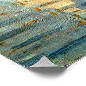 Monet, Regattas in Argenteuil Poster (Ecke)