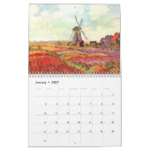 Monet Riesige Blume und Gärten 2017 Kalender (Jan 2027)