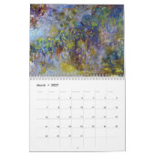Monet Riesige Blume und Gärten 2017 Kalender (Mär 2027)