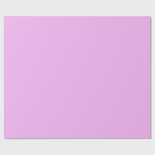 Monet, rosa-Lila, feste Farbe Geschenkpapier (Flach)