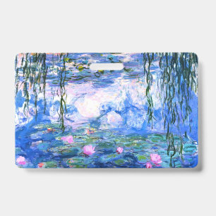 Monet rosa Seerosen  Ausweis