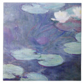 Monet - Rosa Water-Lilies Fliese (Vorderseite)