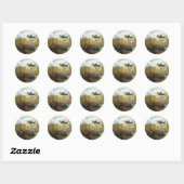 Monet Rose Garden Stickers (Blatt)