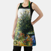 Monet - Rose im Garten von Montgeron, Schürze (InSitu)