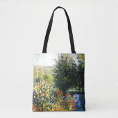 Monet - Rose im Garten von Montgeron, Tasche (Vorderseite)