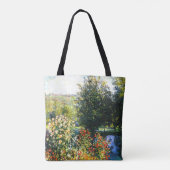 Monet - Rose im Garten von Montgeron, Tasche (Rückseite)