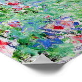 Monet Rose Poster (Ecke)