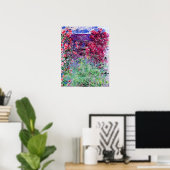 Monet Rose Poster (Heimbüro)