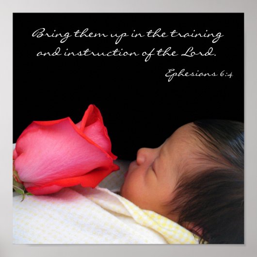 Monet Rose Poster (Vorne)