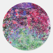 Monet Rose Stickers (Vorderseite)