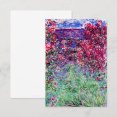 Monet Rosen-Einladungen Einladung (Vorne/Hinten)