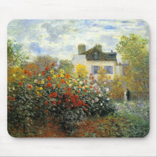 Monet Rosen-Garten-Mausunterlage Mousepad