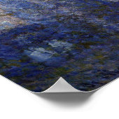 Monet - Rote Kathedrale Morgendämmerung Poster (Ecke)