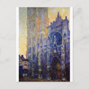 Monet - Rote Kathedrale, Morgeneffekt Postkarte