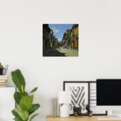 Monet - Rue De La Bavolle Honfleur Poster (Heimbüro)