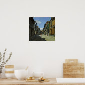 Monet - Rue De La Bavolle Honfleur Poster (Küche)