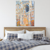 Monet - Ruen Kathedrale, die Fassade des Sonnenlic Leinwanddruck (Insitu (Schlafzimmer))