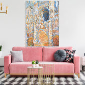 Monet - Ruen Kathedrale, die Fassade des Sonnenlic Leinwanddruck (Insitu (Wohnzimmer))