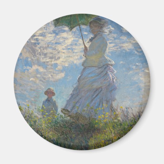 Monet’s Woman with a Parasol Magnet (Vorne)