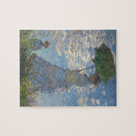 Monet’s Woman with a Parasol Puzzle (Horizontal)