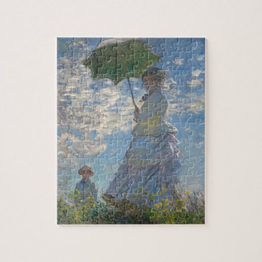 Monet’s Woman with a Parasol Puzzle (Vertikal)