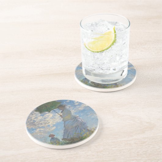 Monet’s Woman with a Parasol Untersetzer (Seite)