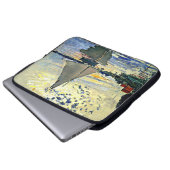 Monet - Sailboat at le Petit Gennevilliers Laptopschutzhülle (Vorne Knopf)