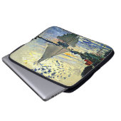 Monet - Sailboat at le Petit Gennevilliers Laptopschutzhülle (Vorne Knopf)