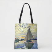 Monet - Sailboat at le Petit Gennevilliers Tasche (Vorderseite)
