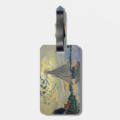 Monet - Sailboat bei Petit-Gennevilliers - QR-Code Gepäckanhänger (Rückseite vertikal)