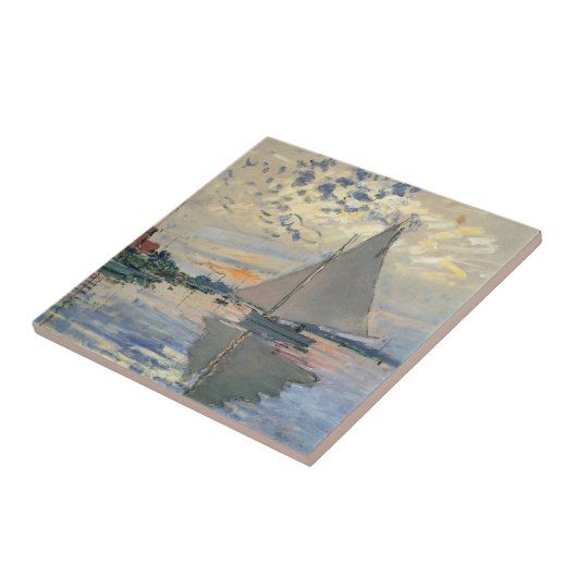Monet Sailboat Französische Impressionismus Klassi Fliese (Seite)