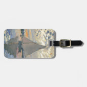 Monet Sailboat Französische Impressionismus Klassi Gepäckanhänger (Vorderseite horizontal)