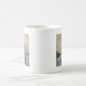 Monet Sailboat Französische Impressionismus Klassi Kaffeetasse (Mittel)