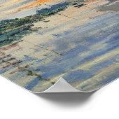 Monet Sailboat Französische Impressionismus Klassi Poster (Ecke)